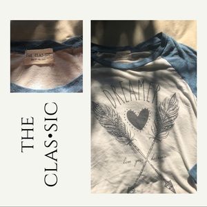 the clas-sic slouchy baseball studded t shirt